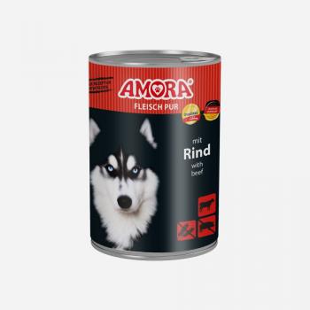 AMORA Dog Fleisch Pur Rind ( 6 je Bestelleinheit)