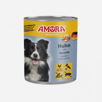 AMORA Dog Sensitive Huhn & Karotte ( 6 je Bestelleinheit)