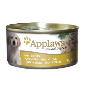 Applaws Dog Nassfutter Dose für Welpen mit Hühnchen 95 g (Menge: 12 je Bestelleinheit)