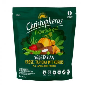 Christopherus Vegetarian Erbse, Tapioka mit Kürbis