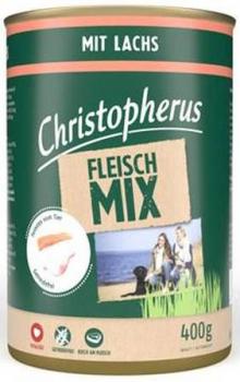 Christopherus Dose Fleischmix mit Lachs (Menge: 6 je Bestelleinheit)