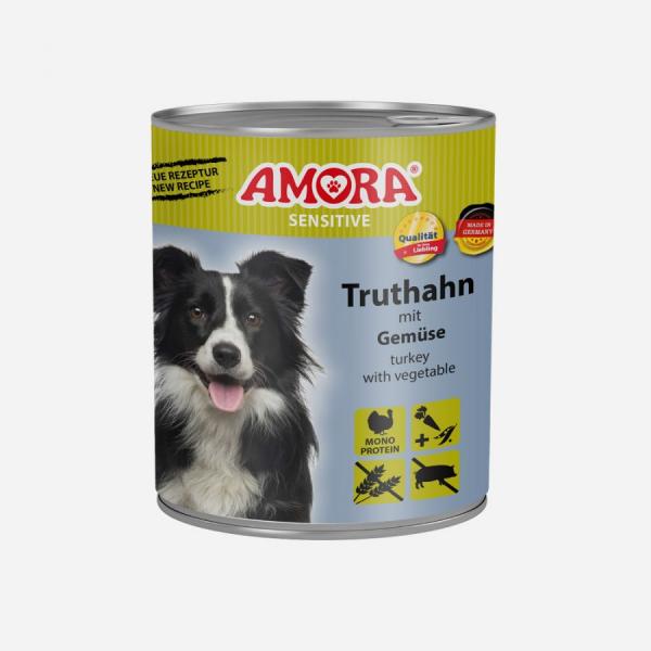 AMORA Dog Sensitive Truthahn & Gemüse ( 6 je Bestelleinheit)