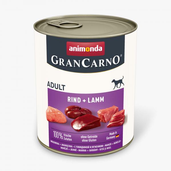 Animonda GranCarno Adult Rind & Lamm ( 6 je Bestelleinheit)