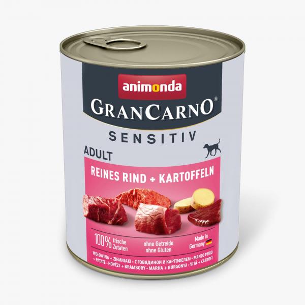Animonda GranCarno Adult Sensitive Rind & Kartoffeln (6 je Bestelleinheit)