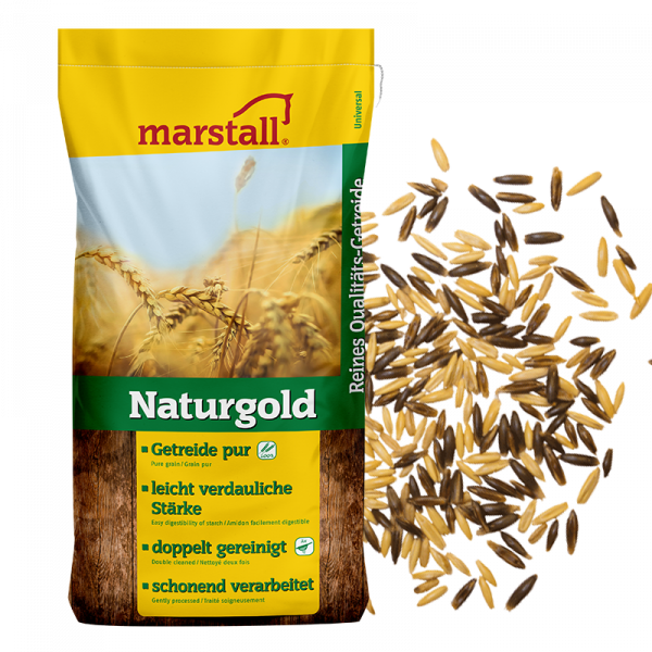 Marstall Naturgold - Hafer schwarz-gold 25 kg